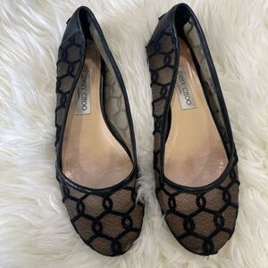 jimmy choo flats ballet